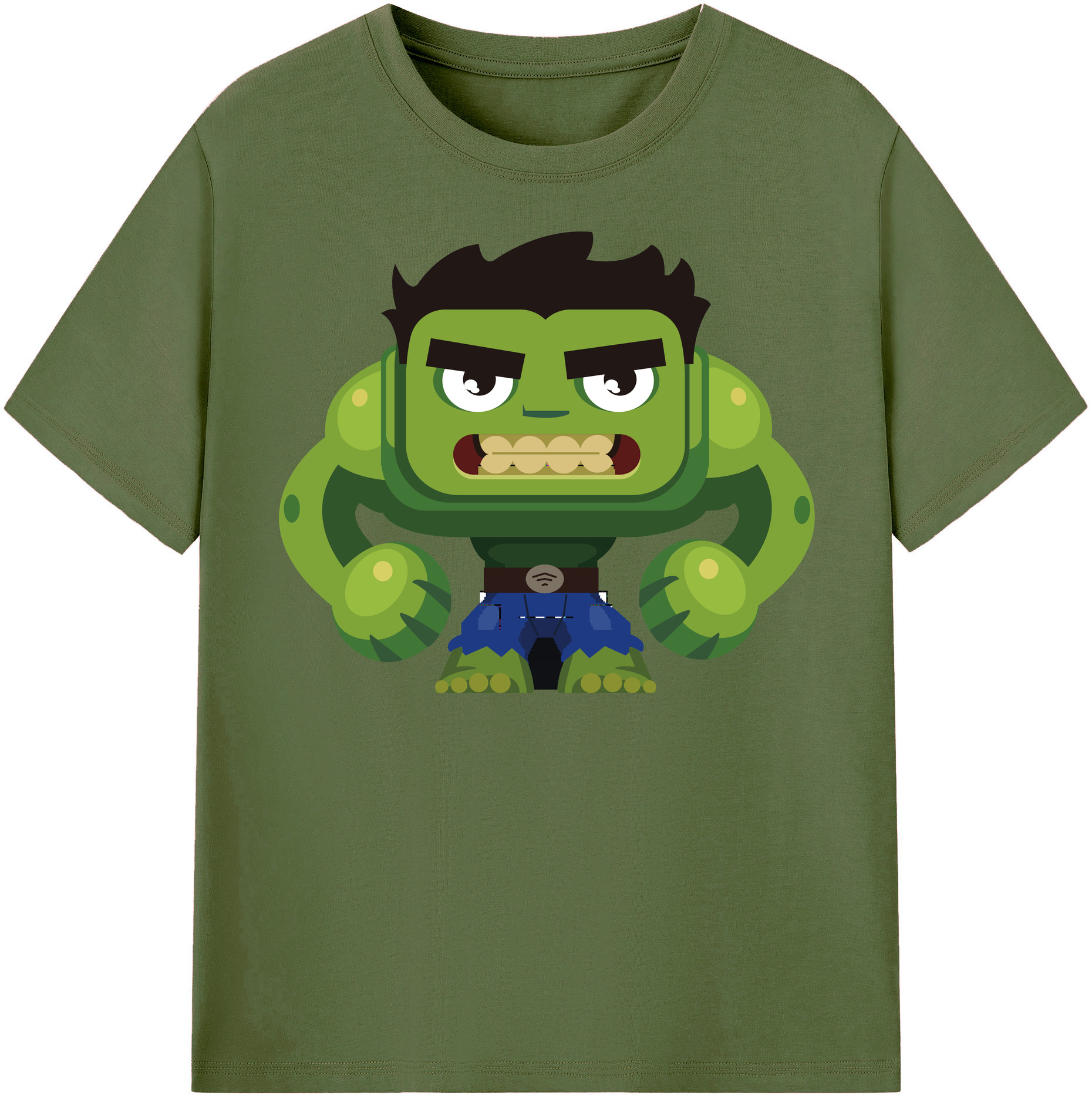 （画像用） アベンジャーズ The Avengers 綿100％半袖Tシャツ（フロントプリント）
